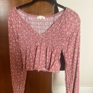 Pascun Pink Long Sleeve Skirt